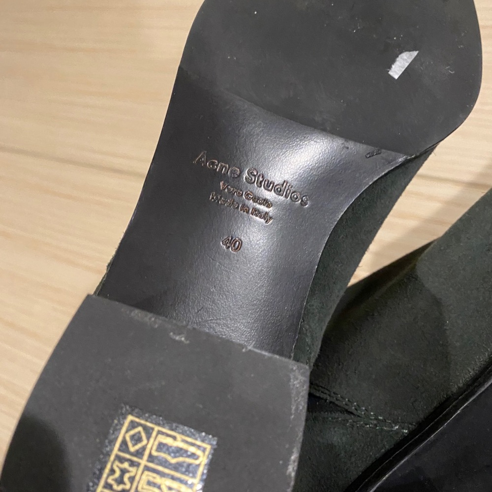🆕 Acne Studios Suede Jensen Chelsea Boots - Picture 9 of 10